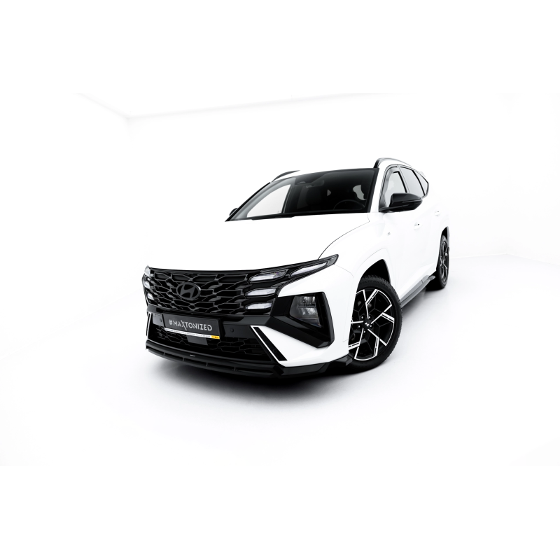 SPLITTER ANTERIORE Hyundai Tucson N-Line Mk4 Facelift (Cod. M-HY-TU-4F-NLINE-FD1G+FD1RG)