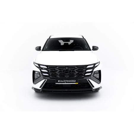 SPLITTER ANTERIORE Hyundai Tucson N-Line Mk4 Facelift (Cod. M-HY-TU-4F-NLINE-FD1G+FD1RG)