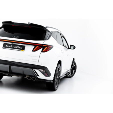 Splitter posteriore (con barre verticali) Hyundai Tucson N-Line Mk4 Facelift (Cod. M-HY-TU-4F-NLINE-