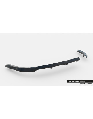 Splitter posteriore (con barre verticali) Hyundai Tucson N-Line Mk4 Facelift (Cod. M-HY-TU-4F-NLINE-