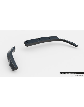 Splitter posteriore (con barre verticali) Hyundai Tucson N-Line Mk4 Facelift (Cod. M-HY-TU-4F-NLINE-