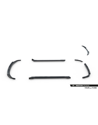 Splitters Set Hyundai Tucson N-Line Mk4 Facelift (Cod. M-HY-TU-4F-NLINE-SET)