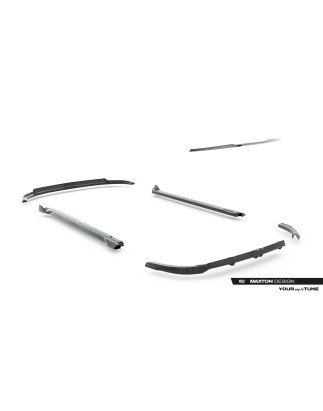 Splitters Set Hyundai Tucson N-Line Mk4 Facelift (Cod. M-HY-TU-4F-NLINE-SET)