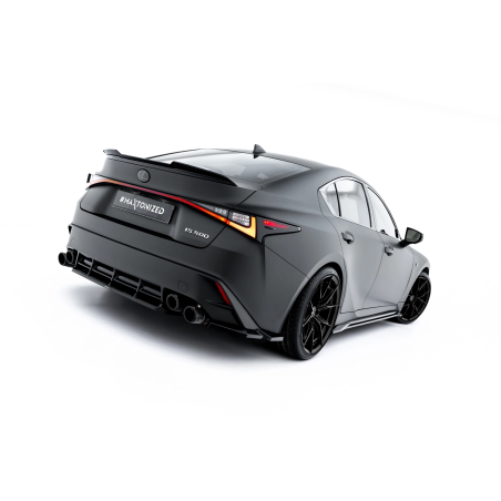 Splitter posteriore for Lexus IS 500 Mk3 Facelift 2 (XE30) (Cod. M-LE-IS-3F2-500-RD1G)