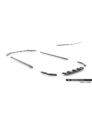 Splitters Set Lexus IS 500 Mk3 Facelift 2 (XE30) (Cod. M-LE-IS-3F2-500-SET)