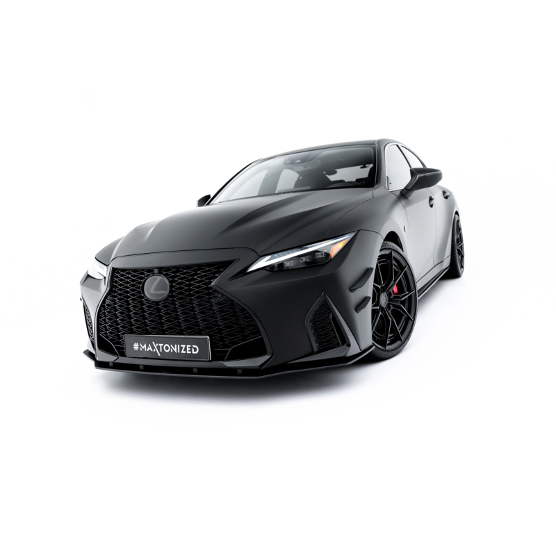 SPLITTER ANTERIORE street pro Lexus IS 500 Mk3 Facelift 2 (XE30) (Cod. M-LEIS3F2500CNC-FD1B)