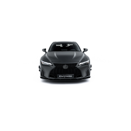 SPLITTER ANTERIORE street pro Lexus IS 500 Mk3 Facelift 2 (XE30) (Cod. M-LEIS3F2500CNC-FD1B)