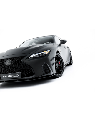 SPLITTER ANTERIORE street pro Lexus IS 500 Mk3 Facelift 2 (XE30) (Cod. M-LEIS3F2500CNC-FD1B)
