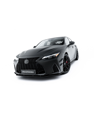 SPLITTER ANTERIORE street pro Lexus IS 500 Mk3 Facelift 2 (XE30) (Cod. M-LEIS3F2500CNC-FD1BRB)