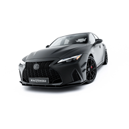 SPLITTER ANTERIORE street pro Lexus IS 500 Mk3 Facelift 2 (XE30) (Cod. M-LEIS3F2500CNC-FD1BRB)