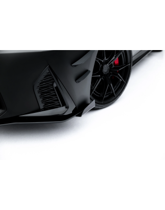 SPLITTER ANTERIORE street pro + Flaps Lexus IS 500 Mk3 Facelift 2 (XE30) (Cod. M-LEIS3F2500CNC-FD1B+