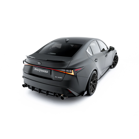 DIFFUSORE POSTERIORE street pro Lexus IS 500 Mk3 Facelift 2 (XE30) (Cod. M-LEIS3F2500CNC-RS1B)