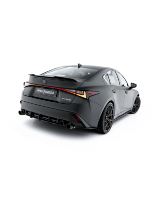 Splitters posteriori laterali Street Pro Lexus IS 500 Mk3 Facelift 2 (XE30) (Cod. M-LEIS3F2500CNC-RS