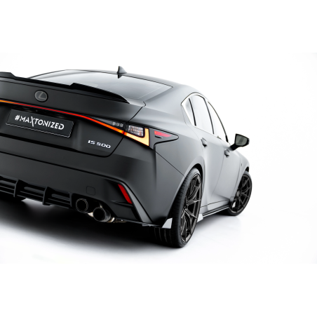 Splitters posteriori laterali Street Pro + Flaps Lexus IS 500 Mk3 Facelift 2 (XE30) (Cod. M-LEIS3F25