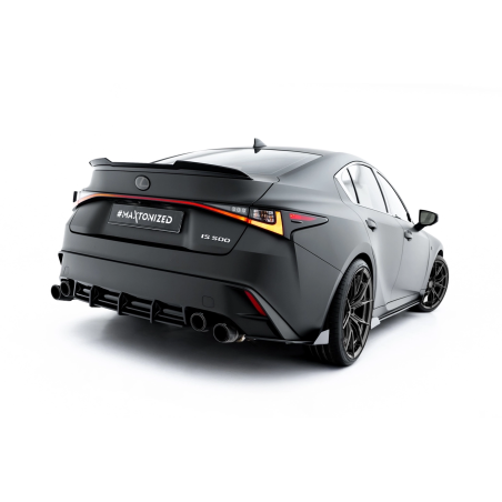 Splitters posteriori laterali Street Pro + Flaps Lexus IS 500 Mk3 Facelift 2 (XE30) (Cod. M-LEIS3F25