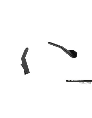 Splitters posteriori laterali Street Pro + Flaps Lexus IS 500 Mk3 Facelift 2 (XE30) (Cod. M-LEIS3F25