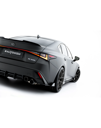 Splitters posteriori laterali Street Pro + Flaps Lexus IS 500 Mk3 Facelift 2 (XE30) (Cod. M-LEIS3F25