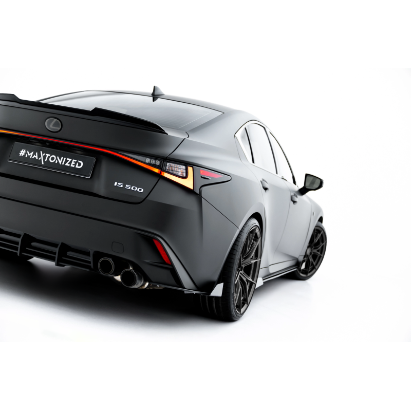 Splitters posteriori laterali Street Pro + Flaps Lexus IS 500 Mk3 Facelift 2 (XE30) (Cod. M-LEIS3F25