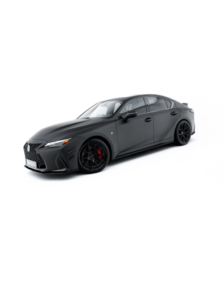 Diffusori minigonne street pro Lexus IS 500 Mk3 Facelift 2 (XE30) (Cod. M-LEIS3F2500CNC-SD1BRB)
