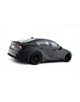 Diffusori minigonne street pro + Flaps Lexus IS 500 Mk3 Facelift 2 (XE30) (Cod. M-LEIS3F2500CNC-SD1B