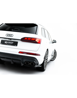 Splitter posteriore (con barre verticali) Audi SQ7 Mk2 Facelift 2 (Cod. M-AU-SQ7-2F2-RD1G+RD2G)