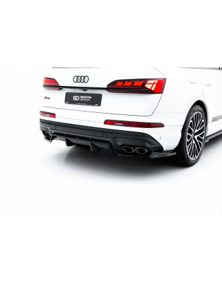 Splitter posteriore (con barre verticali) Audi SQ7 Mk2 Facelift 2 (Cod. M-AU-SQ7-2F2-RD1G+RD2G)
