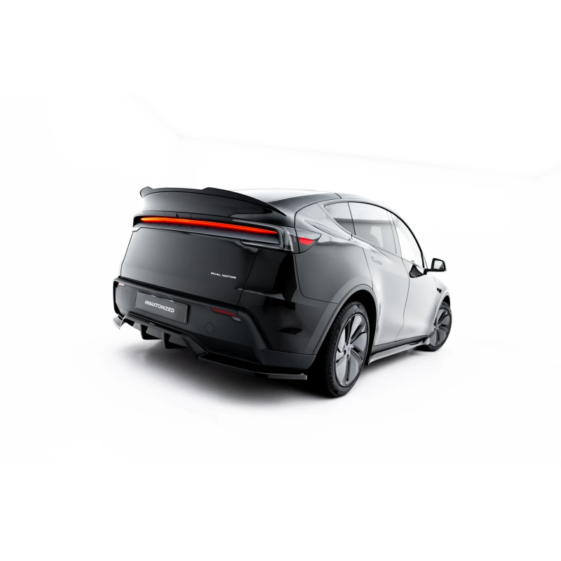Splitter posteriore (con barre verticali) Tesla Model Y Premium Mk1 Facelift (Cod. M-TE-MODELY-1F-RD