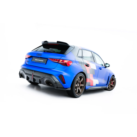  Splitters posteriori laterali in fibra di carbonio Audi RS3 Sportback 8Y Facelift (Cod. M-CF-AU-RS3