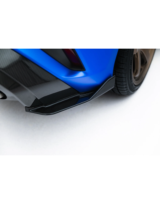  Splitters posteriori laterali in fibra di carbonio Audi RS3 Sportback 8Y Facelift (Cod. M-CF-AU-RS3