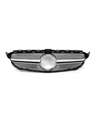Paraurti Anteriore Mercedes W205 2014-2018 Coupe / 4P / SW look AMG C63 (Cod. E-TCM0200101641)