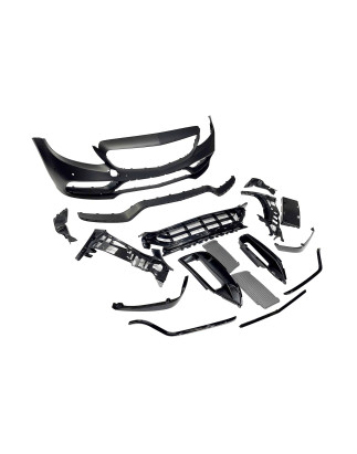 Paraurti Anteriore Mercedes W205 2014-2018 Coupe / 4P / SW look AMG C63 (Cod. E-TCM0200101641)