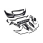 Paraurti Anteriore Mercedes W205 2014-2018 Coupe / 4P / SW look AMG C63 (Cod. E-TCM0200101641)