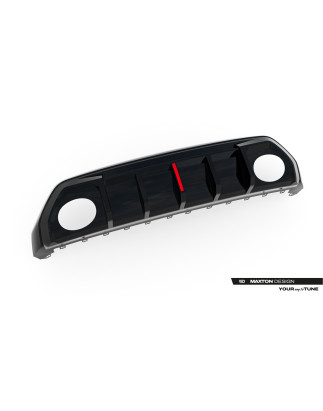 Sottoparaurti posteriore Audi RS3 8Y Sportback 8Y Facelift (Version with original reflector) (Cod. M