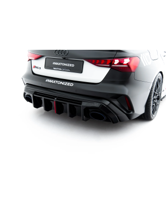 Sottoparaurti posteriore Audi RS3 8Y Sportback 8Y Facelift (Version with original reflector) (Cod. M