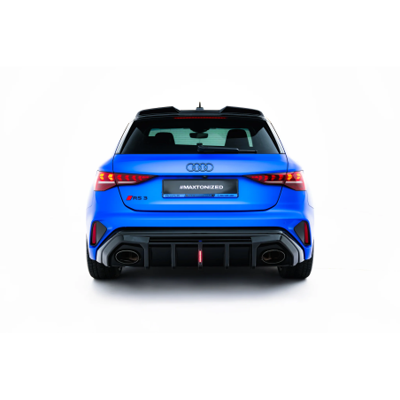 Sottoparaurti posteriore Audi RS3 Sportback 8Y Facelift (Version with LED light) (Cod. M-AU-RS3-8YF-