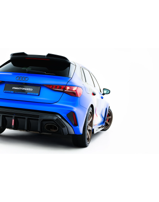 Sottoparaurti posteriore Audi RS3 Sportback 8Y Facelift (Version with LED light) (Cod. M-AU-RS3-8YF-