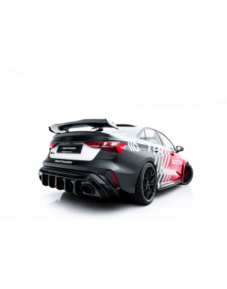 Sottoparaurti posteriore Audi RS3 Sportback 8Y Facelift (Version with LED light) (Cod. M-AU-RS3-8YF-