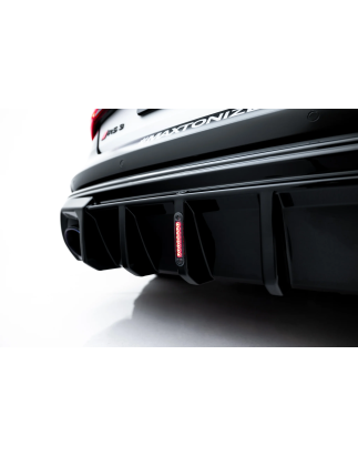 Sottoparaurti posteriore Audi RS3 Sportback 8Y Facelift (Version with LED light) (Cod. M-AU-RS3-8YF-