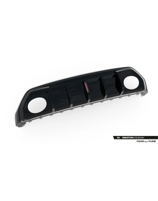 Sottoparaurti posteriore Audi RS3 Sportback 8Y Facelift (Version with LED light) (Cod. M-AU-RS3-8YF-