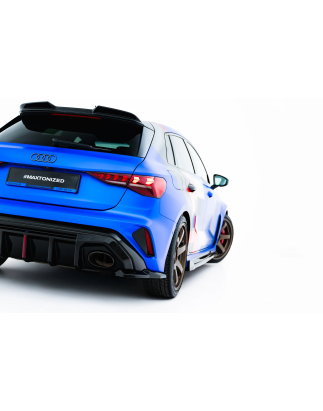 Splitters posteriori laterali V.1 Audi RS3 Sportback 8Y Facelift (Cod. M-AU-RS3-8YF-SB-RSD1G)
