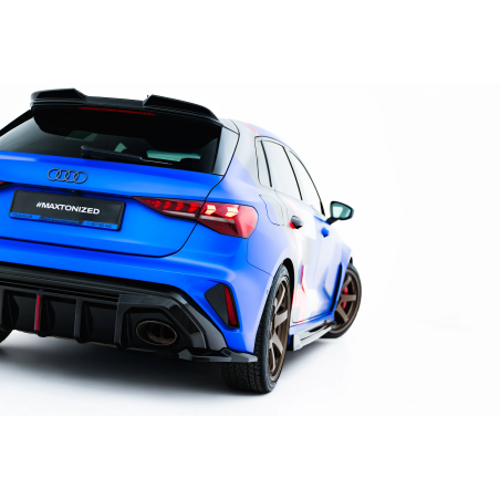 Splitters posteriori laterali V.1 Audi RS3 Sportback 8Y Facelift (Cod. M-AU-RS3-8YF-SB-RSD1G)