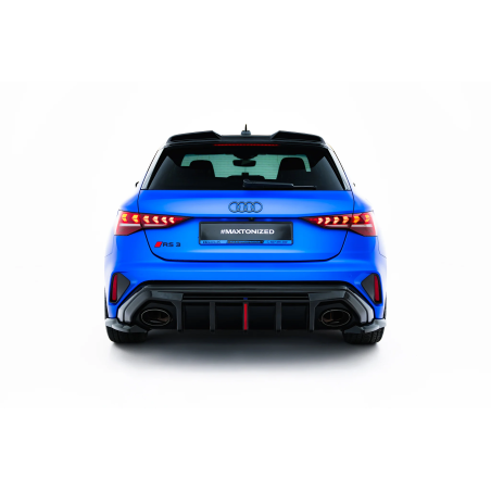 Splitters posteriori laterali V.1 Audi RS3 Sportback 8Y Facelift (Cod. M-AU-RS3-8YF-SB-RSD1G)