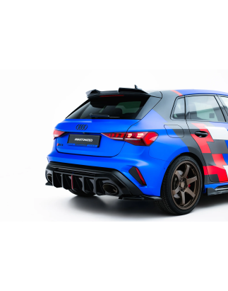 Splitters posteriori laterali V.1 Audi RS3 Sportback 8Y Facelift (Cod. M-AU-RS3-8YF-SB-RSD1G)