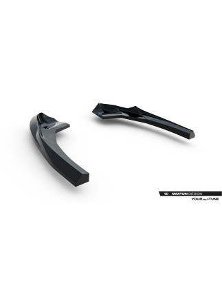 Splitters posteriori laterali V.1 Audi RS3 Sportback 8Y Facelift (Cod. M-AU-RS3-8YF-SB-RSD1G)