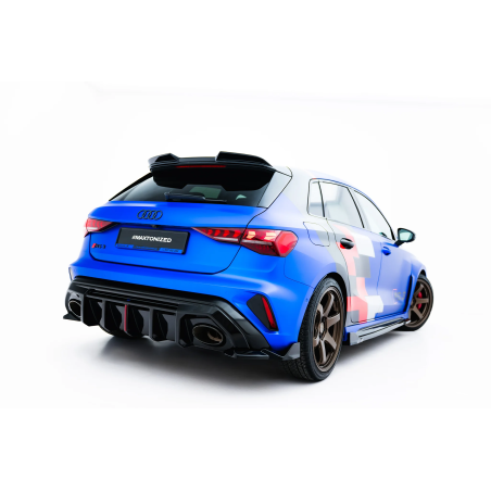 Splitters posteriori laterali V.2 Audi RS3 Sportback 8Y Facelift (Cod. M-AU-RS3-8YF-SB-RSD2G)