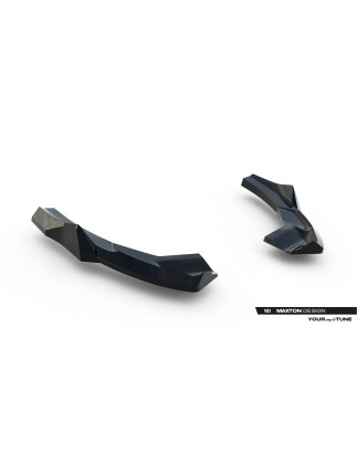 Splitters posteriori laterali V.3 Audi RS3 Sportback 8Y Facelift (Cod. M-AU-RS3-8YF-SB-RSD3G)