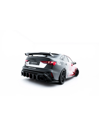 Splitters posteriori laterali V.1 Audi RS3 berlina 8Y Facelift (Cod. M-AU-RS3-8YF-S-RSD1G)