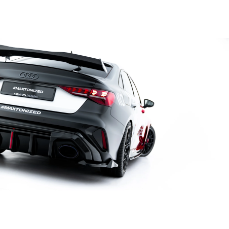 Splitters posteriori laterali V.3 Audi RS3 berlina 8Y Facelift (Cod. M-AU-RS3-8YF-S-RSD3G)