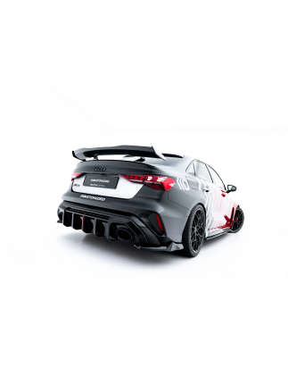 Splitters posteriori laterali V.3 Audi RS3 berlina 8Y Facelift (Cod. M-AU-RS3-8YF-S-RSD3G)