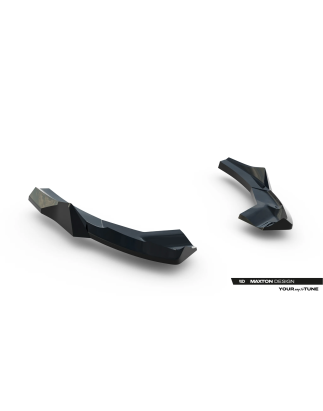 Splitters posteriori laterali V.3 Audi RS3 berlina 8Y Facelift (Cod. M-AU-RS3-8YF-S-RSD3G)